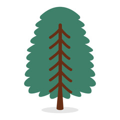 Christmas Tree Vector Illustration