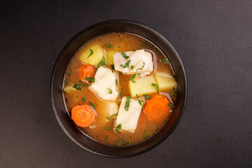 Caldo De Pescado is Mexican Fish Soup. 