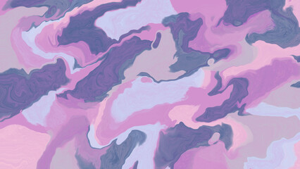 Abstract watercolor painting featuring a blend of bright, contrasting colors. 