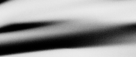 Black white grainy textured dark banner poster gray black backdrop header cover design, abstract with noise, black and white gradient background