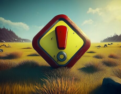 sign on the road