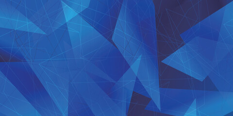 青　幾何学　テクノロジー　模様　背景	