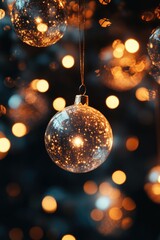 Fototapeta premium Christmas Ornament Close Up