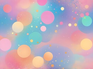 abstract pastel glow dot Christmas Colorful abstract painting background. Gradient background with abstract holographic Elegant design