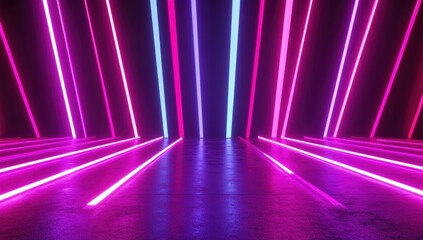 Neon Lights Background