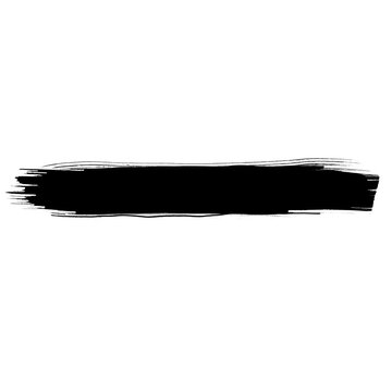 Expressive Black Paint Stroke PNG with Smooth and Jagged Lines for Versatile Use
                        