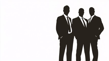 A versatile poster design for International Men's Day, offering generous space for personalized text against a clean white backdrop.