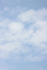 blue sky with clouds