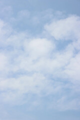 blue sky with clouds