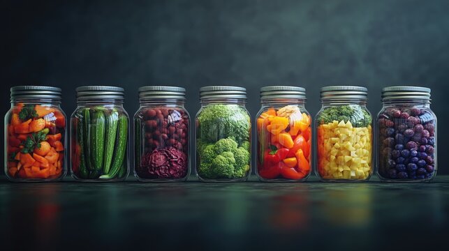 Vegetable Jars Collection