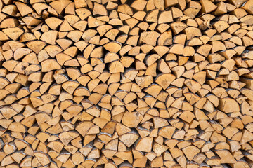 Prepared firewood