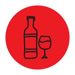 Colorful Party Icon Elements