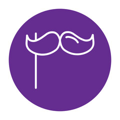 Colorful Party Icon Elements