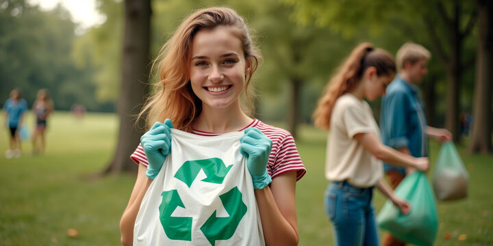 Celebrating america recycles day: community park cleanup and environmental awareness