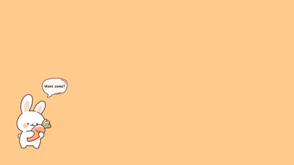 Cute animal character wallpaper