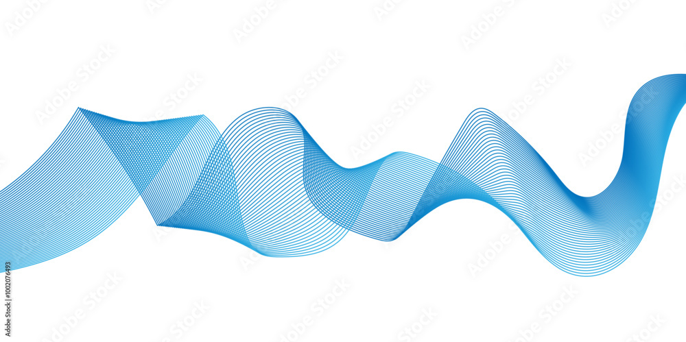 Poster abstract background with lines vector art. lines wave light futuristic wallpaper. digital line motio