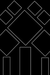 black and white squares