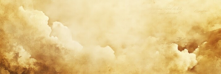 Vintage Beige and Brown Cloud Background