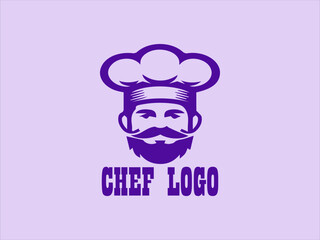 Professional Chef Vector Logo Master Chef Symbol with a Modern Touch, Elegant Logo with Creative Kitchen Artist Chef Hat