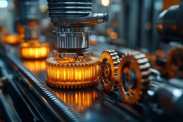 Industrial Gear Machine