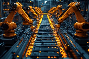 Automated Assembly Line in Action