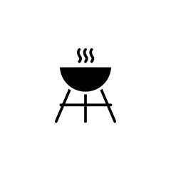 bbq glyph icon