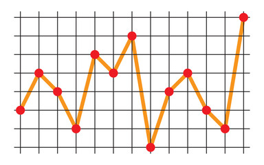 Profit icon vector illustration in solid style about marketing and growth or stocks investment, for website mobile app  or presentation, eps