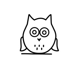 Owl Icon Vector