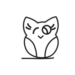 Owl Icon Vector