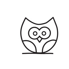 Owl Icon Vector