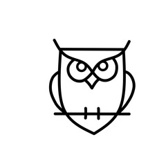 Owl Icon Vector