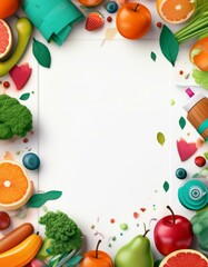 Colorful fruits & veggies