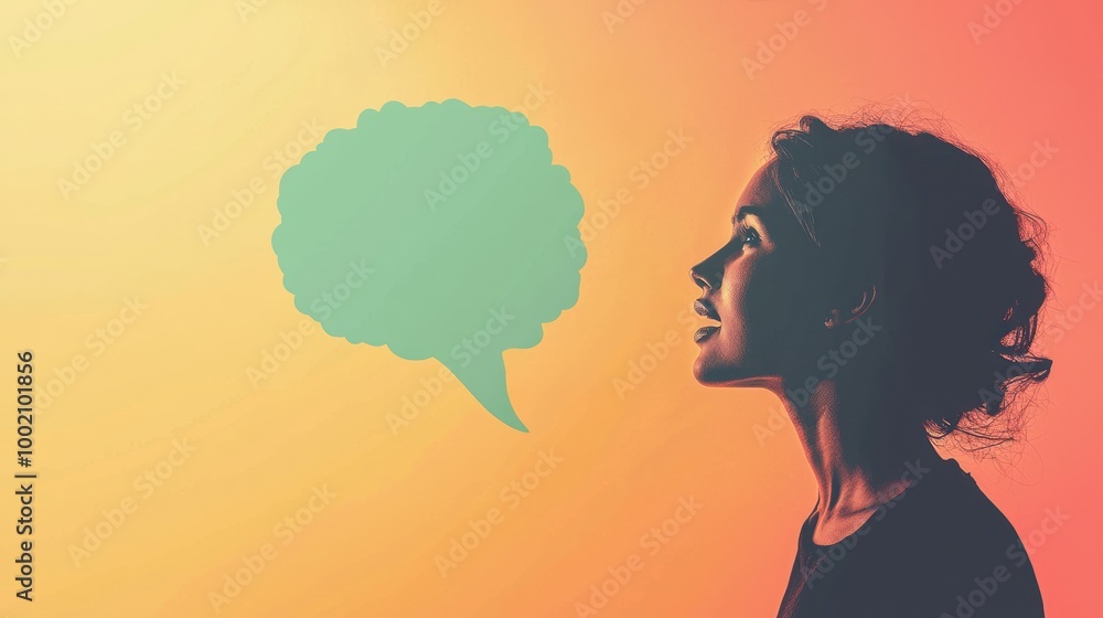 Poster a person nodding thoughtfully in a conversation, symbolizing the acknowledgment of someoneâ€™s point
