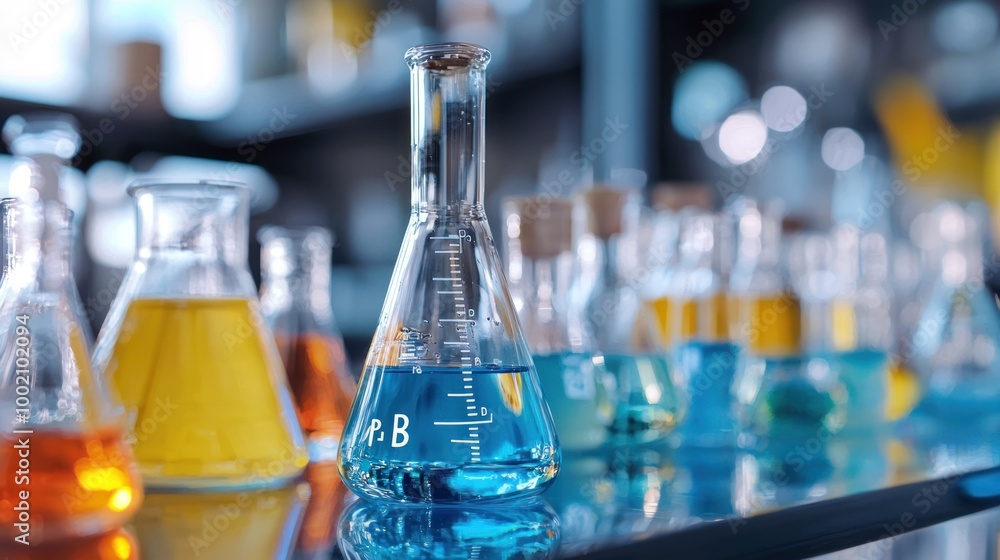 Poster a ph scale with the acidic range highlighted, illustrating the measurement of acidity in substances