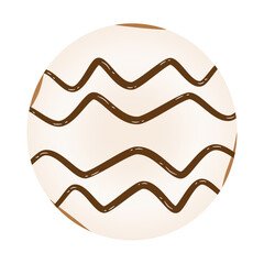 Donut Illustration, Sweet Donut Illustration, 
