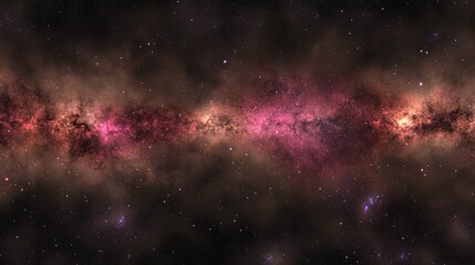 Fototapeta premium Deep space gradient background with galaxy and stars