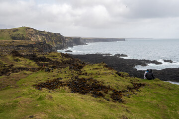 Londrangar Basalt Cliffs (Hellnar) in Iceland