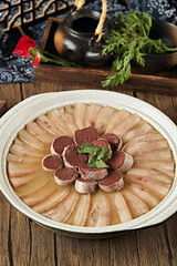 Sauerkraut blood sausage white meat (Northeast pig killing vegetable)