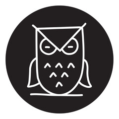 Owl Icon Rounded