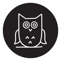 Owl Icon Rounded
