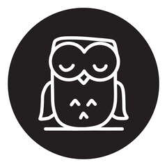 Owl Icon Rounded