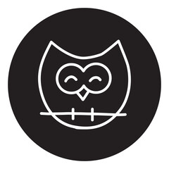 Owl Icon Rounded