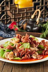 Pepper fat intestine chicken