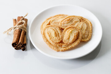 Palmier butterfly puff and Coffee
