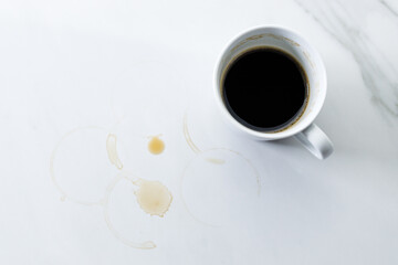 Palmier butterfly puff and Coffee
