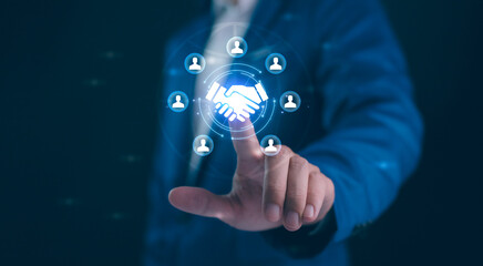 Business ecosystems and partnerships emphasizes collaboration strategies that create value through...