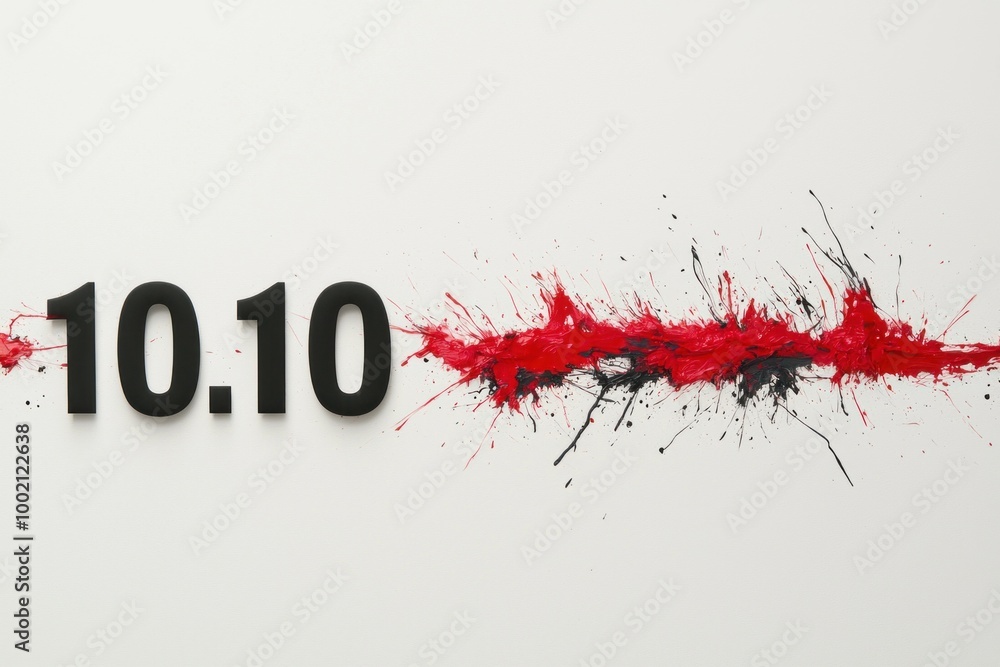 Poster fluid expressions: an artistic journey through '10.10
