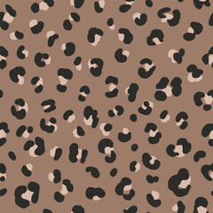 Seamless Modern Leopard Skin Pattern