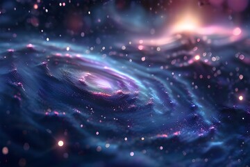 space galaxy in space