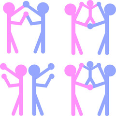 恋愛　結婚　性　子供　離婚　イメージ　イラスト